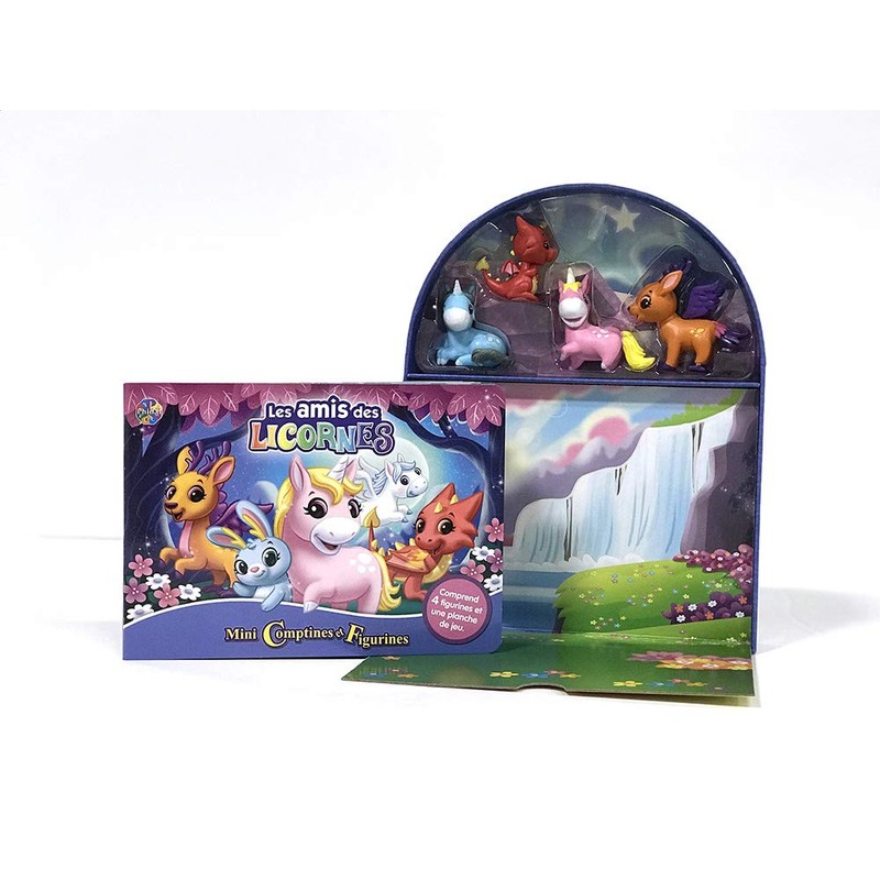 Phidal Français The Unicorn Friends Mini Figures