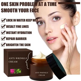 Luxeveria Retinol Anti-Wrinkle Cream,Anti Aging Eye Lifting Cream,Firming Body Lotion with Oat Moisturiser,Skin Tightening for Face Precision Lifting,Deep Wrinkle Reduction Retinol Night (2PCS)