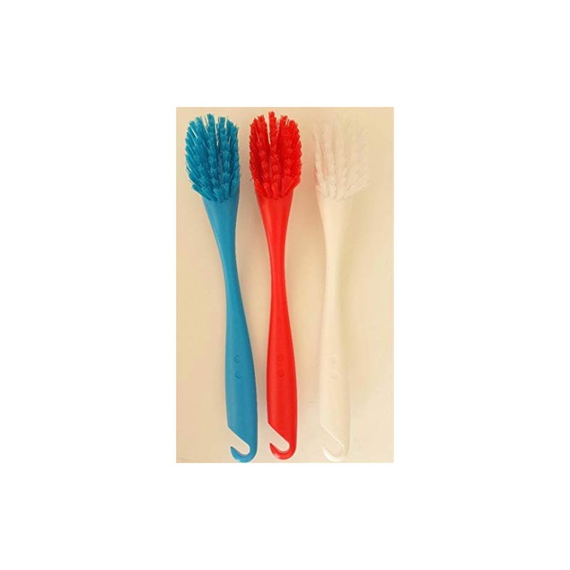IKEA ANTAGEN Dishwashing Cleaning Brush (Set of 3 - Red,