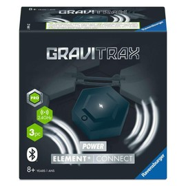 Ravensburger - Gravitrax Power - Element Connect - Elettronica- a Batteria - Circuito di Sfere - Gioco di Costruzione Creativo - Percorso di Sfere da Costruire - da 8 Anni - Versione Francese - 27469