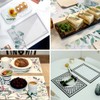 Ella Dining Disposable Paper Place Mat 10P Collection, Christmas Green