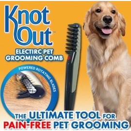 Knot Out - Electric Pet Grooming Comb FACTORY SEALED (As Seen On TV) by Pet Combs