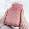 Mini Hot Water Bottle Bag Warm Hand Feet Warmer Water