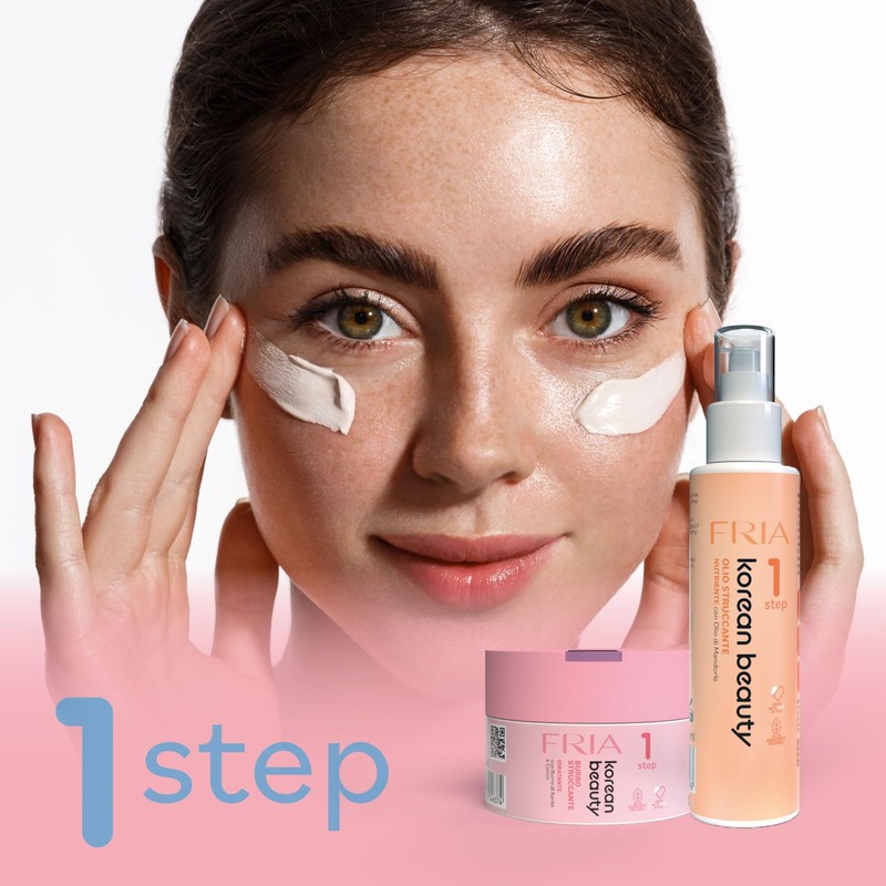 Fria Korean Beauty Olio Struccante, Rimuove il Trucco Waterproof, Testato