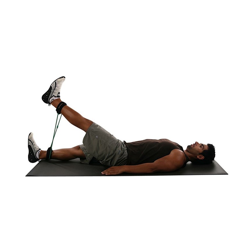 Black Sniper Leg Cord - Strong Ankle Resistance Band