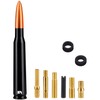 50 Cal Caliber Bullet Style Antenna, Compatible with Chevy -