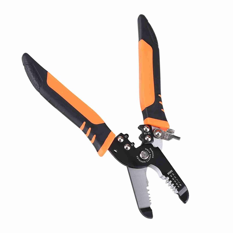 Automatic Cable Denuder Pliers Stripper Crimping Clamping Cutting Tool Denuder