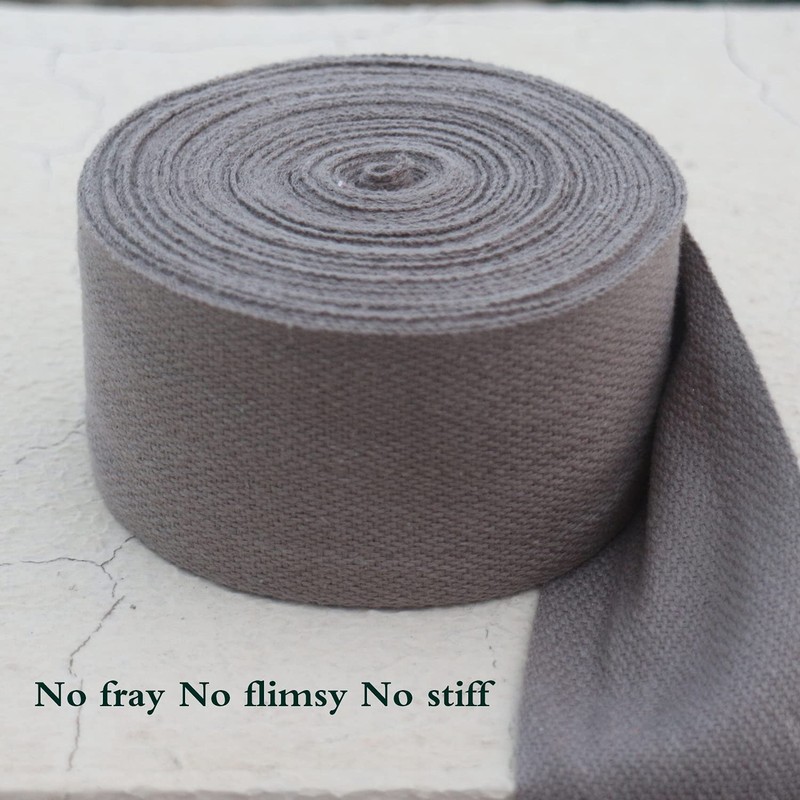 FUNORNAM 2Inch 5Yard Cotton Tufting Carpet Rug Binding Edge Bias