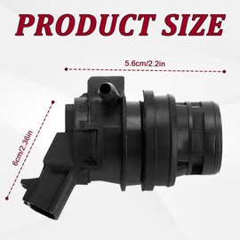 Windshield Washer Pump,Windshield Wiper Pump with Grommet,Replaces OE #85330-21010, 85330-60190,85330-AE010,Universal Windshield Washer Fluid Pumps Compatible with Toyota,Lexus,Honda,Mazda,Lincoln