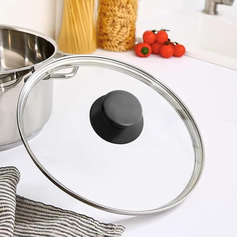 Set of 4 pot lid handles, lid knob, with screw