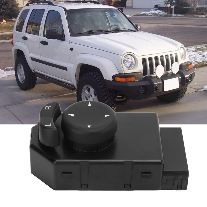 Side Door Mirror Switch, Rearview Mirror Control Switch Replacement for