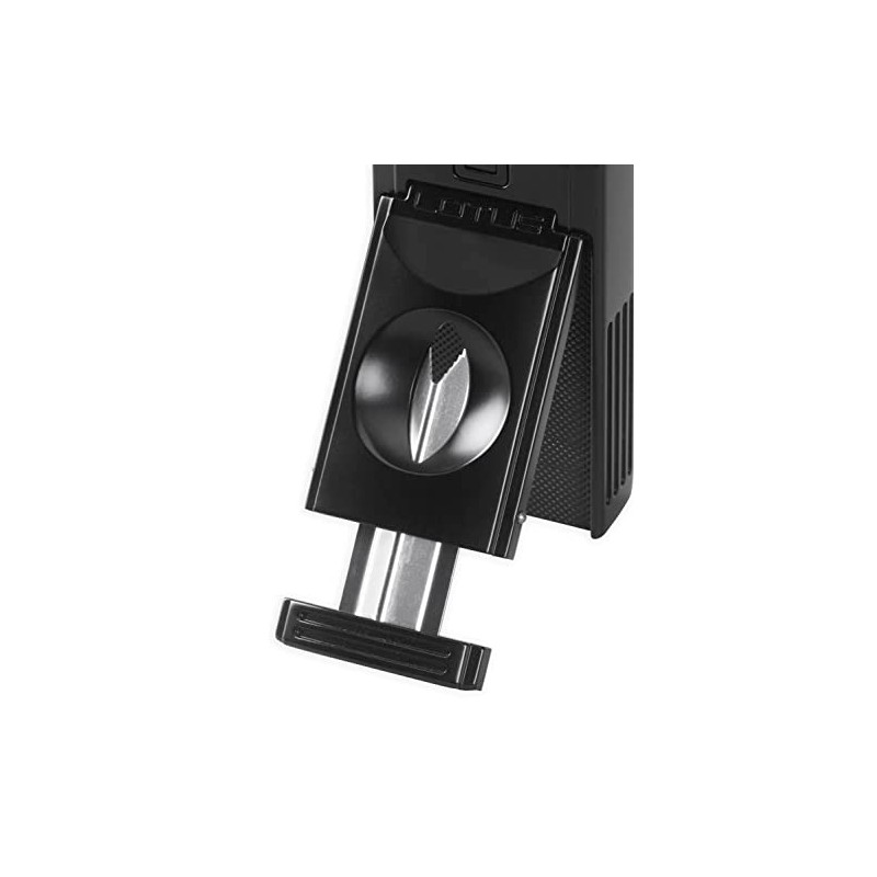 Lotus Duke V Cigar Lighter with Triple Pinpoint Wind-Resistant Torch