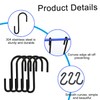 iLamvie 20 Pack S Hooks, Stainless Steel Hooks for Hanging,