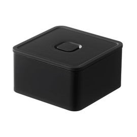 Yamazaki Home Tower Vacuum-Sealing Bento Box, Microwave-Safe Leak Proof Lunch Box Or Food Storage Container For Fridge Or Freezer - Square - Polypropylene - 250Ml