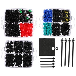 SIXTOL Vehicle Trim Clip Set, 700 Pieces, Mounting Clips, Universal Car Clips, For Upholstery and Trim, Includes Storage Box