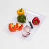 Chef Aid Poly Chopping Board, White, 15.5 x 25.5 x