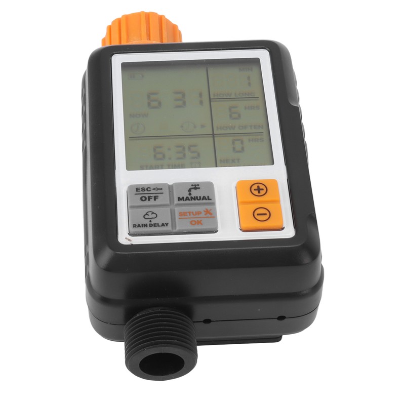 Water Timer Programmable Delay Manual Watering Automatic Irrigation Controller System