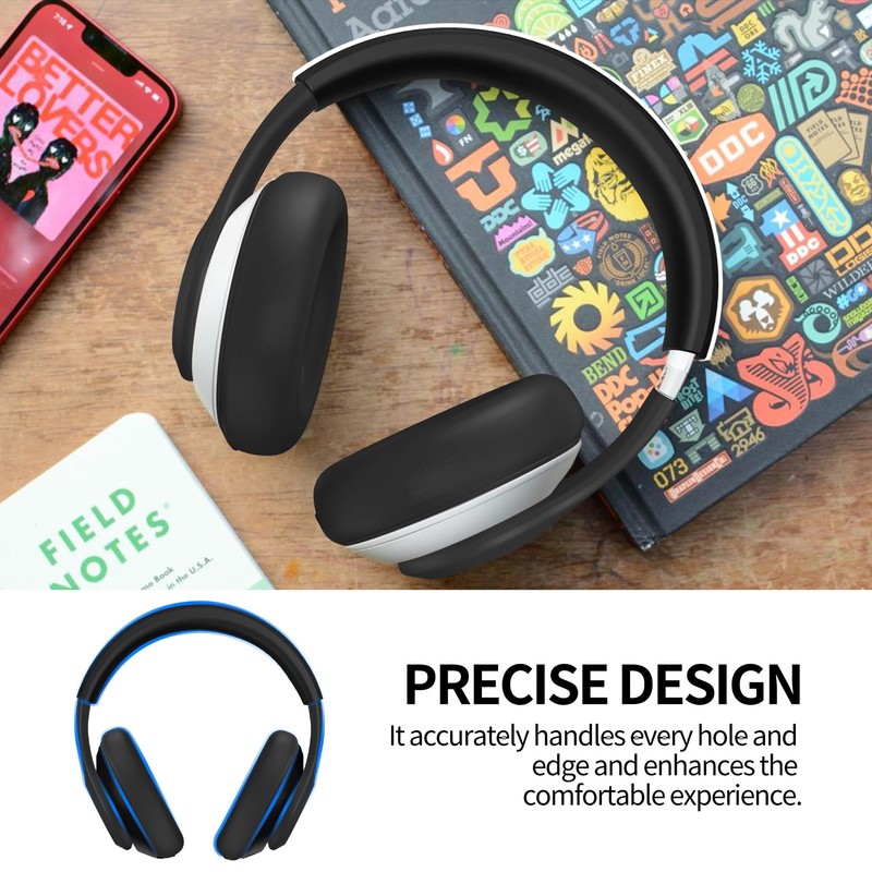 【3 in 1】 Silicone Case for Beats Studio Pro, Anti-Scratch