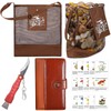 Seajan 18 Pcs Mushroom Foraging Kit Includes Hunting Bag, Mushroom