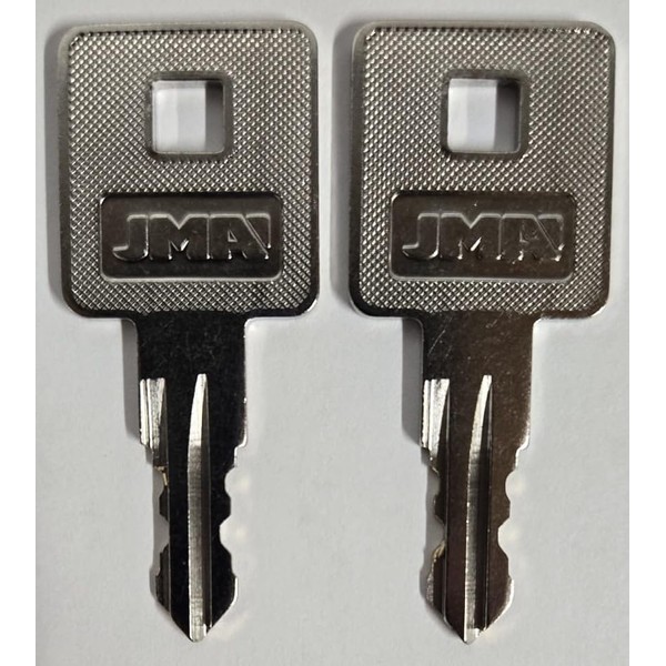 2 Replacement Keys Cut to Key Code 8140 for Craftsman