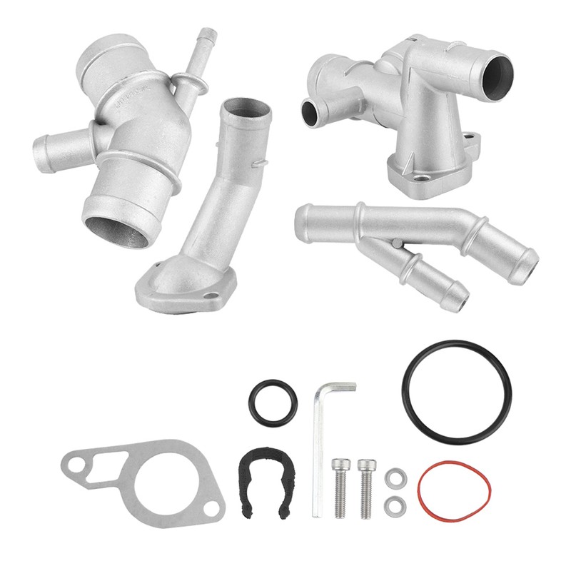 Cast Aluminum Thermostat Housing Water Pipe CNC for MK4 1.8T