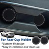 TOPINSTALL Gray 7PCS Console Liners Compatible with 2023-2026 Chevy Silverado/GMC