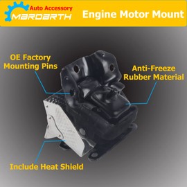 15854941 Engine Motor Mount Compatible with Fits 2007-2014 Tahoe Silverado Suburban Avalanche Sierra Yukon Escalade A5365HY 15854939, Right or Left 1PCS