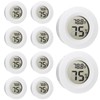 10 Pack Mini Hygrometer Thermometer - Digital Hygrometer Gauge LCD