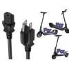 RXQMXG AC Power Cord Cable For Ninebot MAX G30P G30
