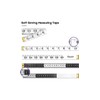 2 Pack Double Scales Rulers Tape Retractable Measure Tape for
