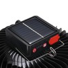 Portable Camping Lantern with Fan Solar USB Rechargeable LED Tent