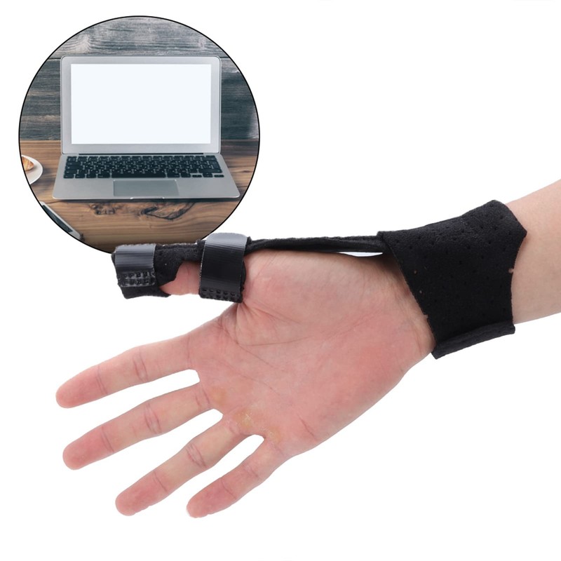 Trigger Finger Splint, Hand Support, Adjustable Finger Support for Medium