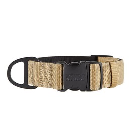 KONG Max HD Ultra Durable Neoprene Padded Dog Collar (Large, Tan)