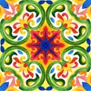 Poromoro Spanish Portuguese Azulejo Style Peel and Stick Backsplash Tile