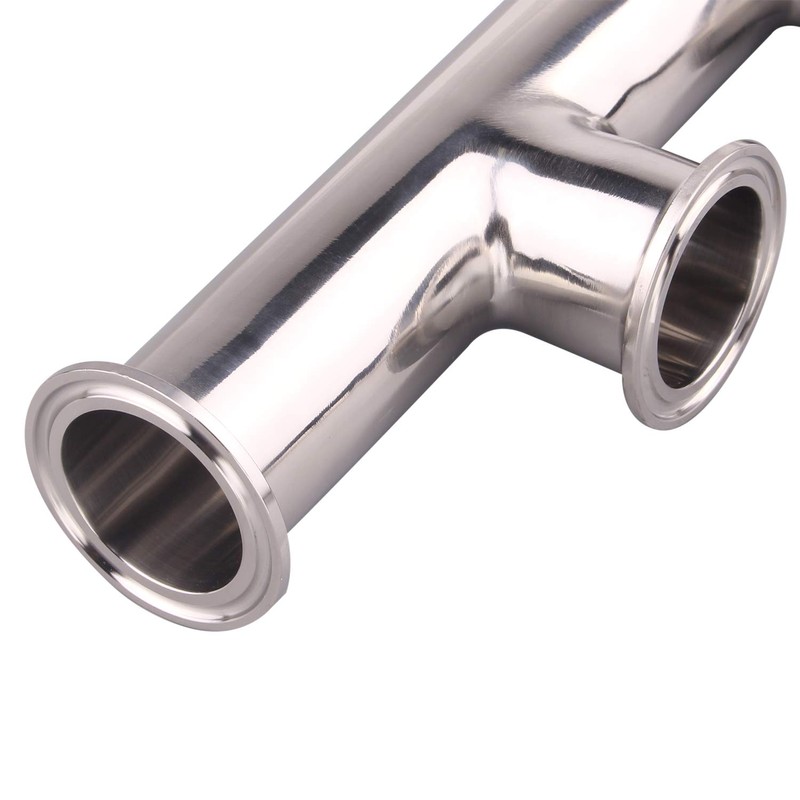 DERNORD Tri Clamp 1.5 inch x 3 Port Manifold Stainless