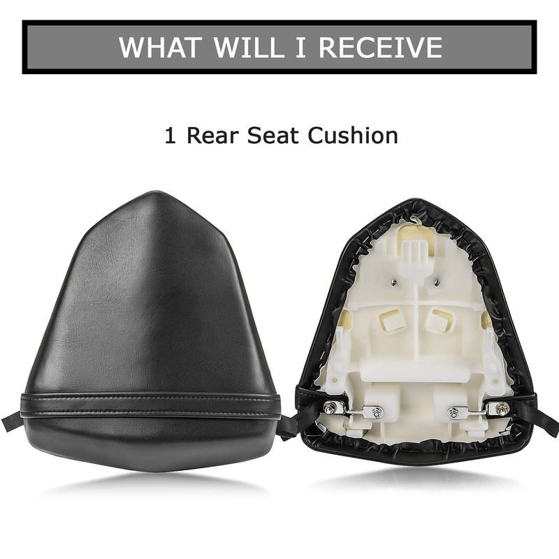 PLSER Rear Passenger Seat Pillion Cushion Seat for YZF R6