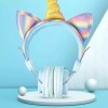 Maíz 4x3 Audifonos Bluetooth Inalambric Radio Fm Kawaii Unicornio