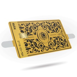 KCD John Wick Tarasov Import Access Card Credit Card Skin – Front or Back Design Options – 3-Pack Vinyl Sticker Decals for Cards – Durable & Easy to Apply (Front)