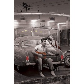 Home of Art Legendary Crossroads by Chris Consani Elvis, Marilyn Monroe, Print Poster
