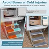 HOMEE RV Step Covers 4 Packs,RV Stair Cover 24"x 7.5",RV