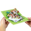 Della Stella Easter Pop Up Card, 3D Pop Up Cards,Easter