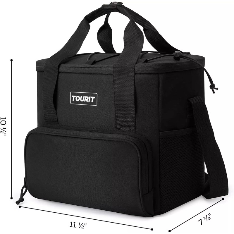 TOURIT Large Insulated Cooler Bag 14.6L Waterproof Easy Carry For