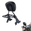 TCT-MOTORPARTS Backrest Sissy Bar & Luggage Rack Fit for Harley