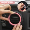 Jeliker for Wrangler JL Interior Trim Kit Pink Dashboard for