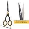 Professional Hairdressing Scissors, Japanese Stainless Steel Salon Scissors - 16.5