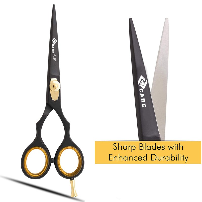 Professional Hairdressing Scissors, Japanese Stainless Steel Salon Scissors - 16.5