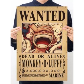 10 Pcs Anime One Piece Luffy Straw Hat Pirates Wanted Poster HIGH QUALIT