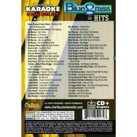 CHARTBUSTER KARAOKE 50 Song CD+G 3-disc BOX SET Greatest Songs of BLUEGRASS NEW!