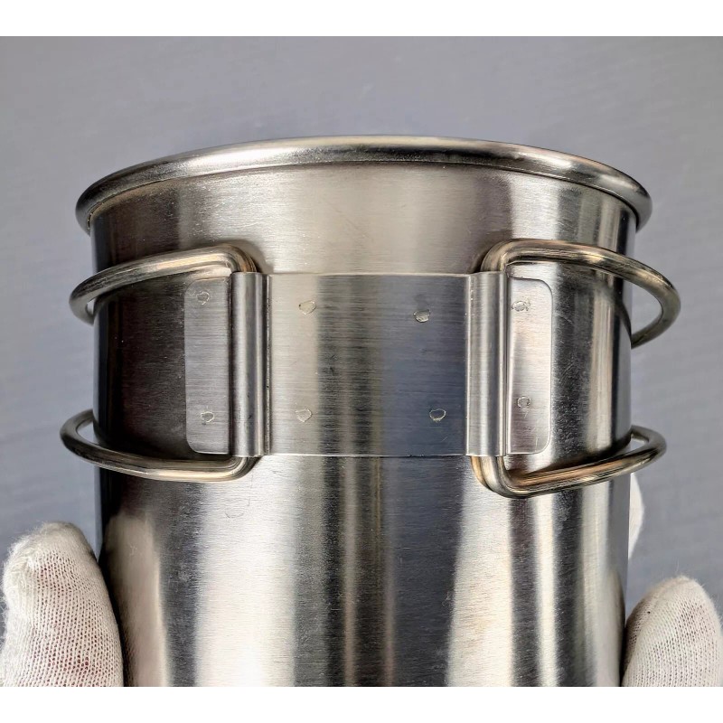 GSI Outdoors Cooking Pot Glacier Stainless Steel w/Retractable Handle &
