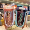 590ml Fitness Sport Water Bottle Leakproof Shaker Cup Drinking Bottle